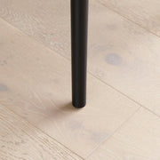 Ivory Dining Chairs - Set of 2 - Black Oak Legs